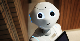 A new control technology has been developed by scientists for a four-legged robot